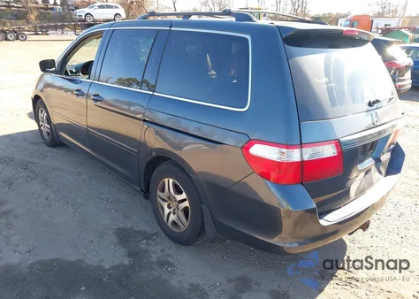 2005 Honda Odyssey Ex-L из США, поврежденный, VIN 5FNRL38725B102748